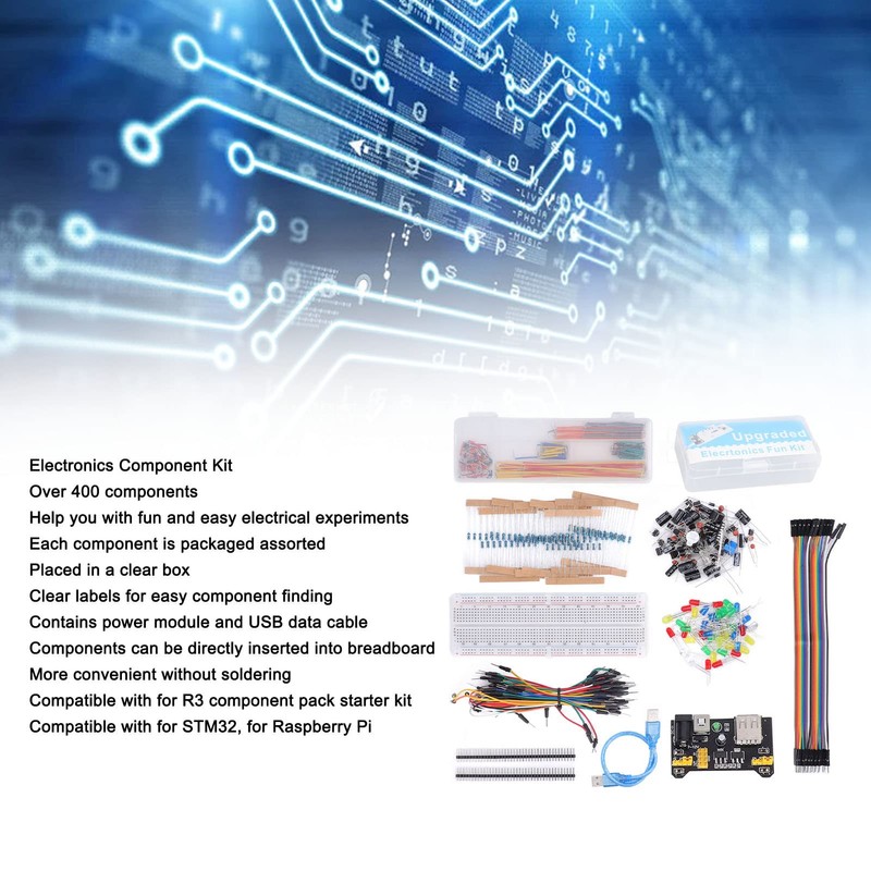 Electronics Component Kit Assortment, Electronics Component Kit Starter Fun Assortment