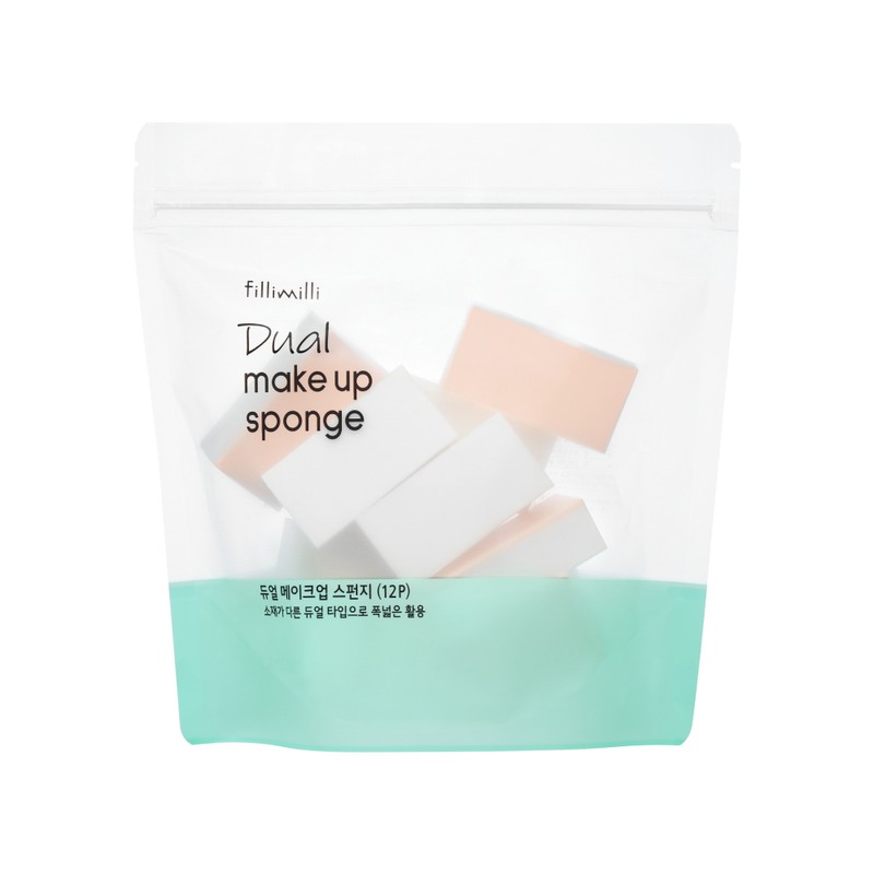 Fillimilli Dual Make Up Sponge (12P) - Fillimilli Dual Make
