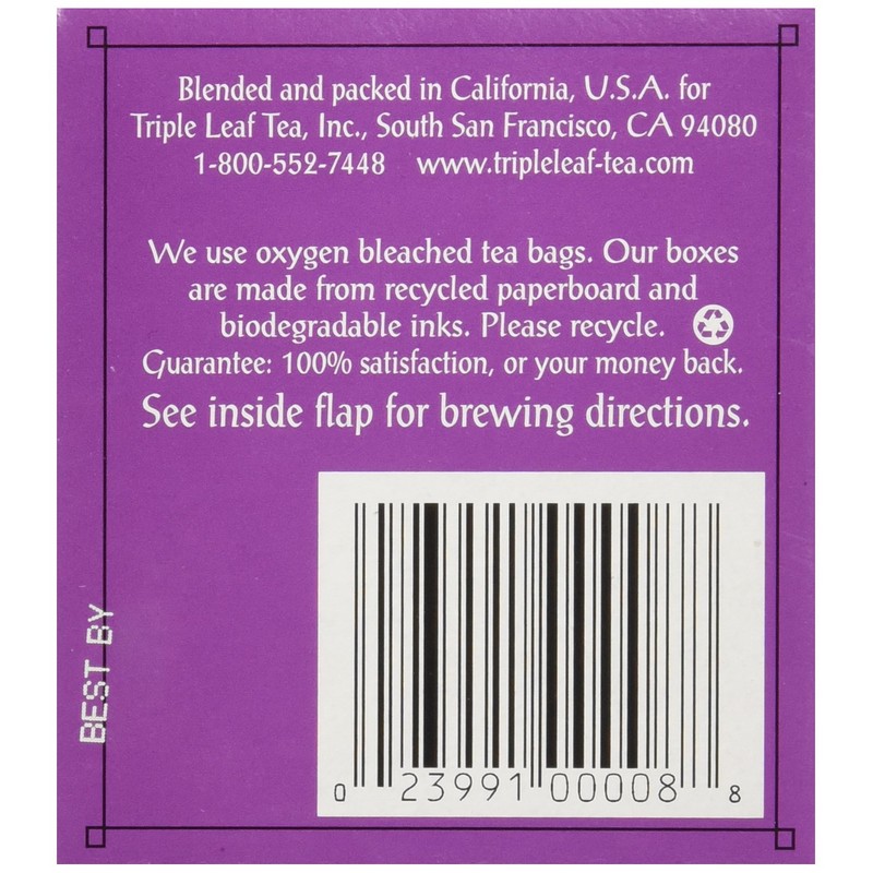 Triple Leaf, Tea Bags, Blood Pressure, 1.06 oz, 20 ct
