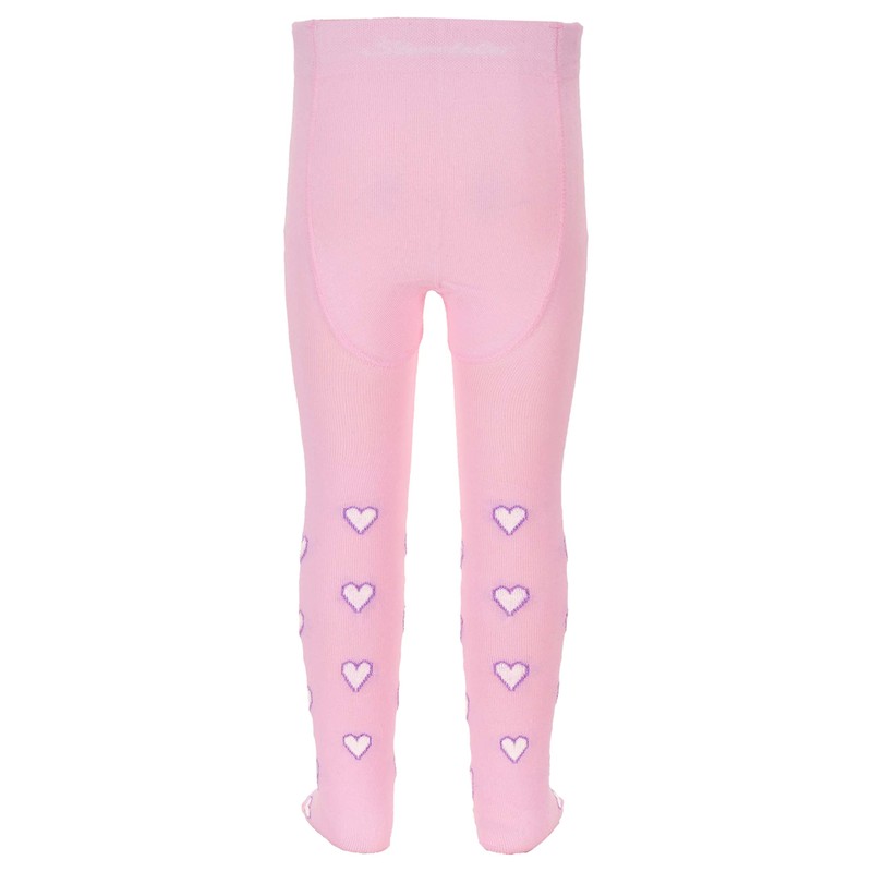 Sterntaler Baby Girls' Hearts Tights, pink