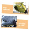 Alipis 4pcs Non Scratch Car Wash Mitts Dual Sided Fleece