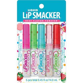 Lip Smacker Paquete de la amistad de brillo labial líquido, 5 unidades
