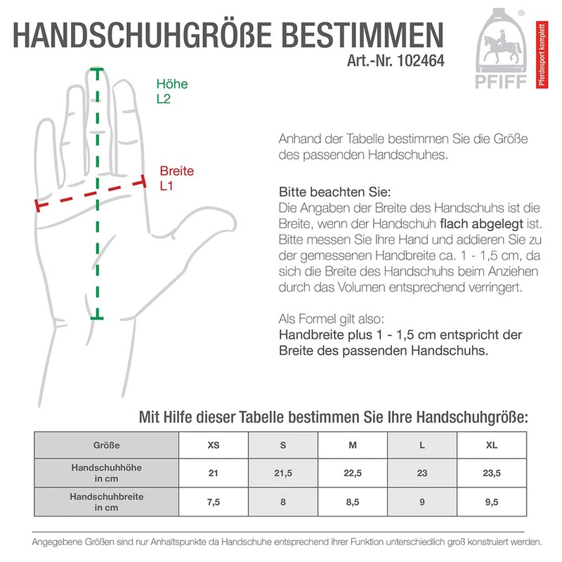 PFIFF Touchie 1 Riding Gloves Black/Orange M