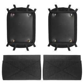 UHANBUT Car Headrest Mount Holder, Car Back Seat Tablet Holder with Anti-Slip Strap and Silicone Holding Net, Angle-Adjustable Kids Road Trip Essentials Fits All 6.5-10.9 Inch Tablets (2PCS)