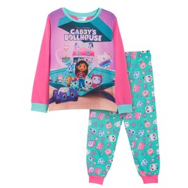 Gabby's Dollhouse Girls Pyjamas Pink 4-5 Years
