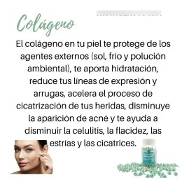 Vitamina E Y Colágeno Cápsulas Faciales Para Rostro Peniel Tipo De Piel Normal