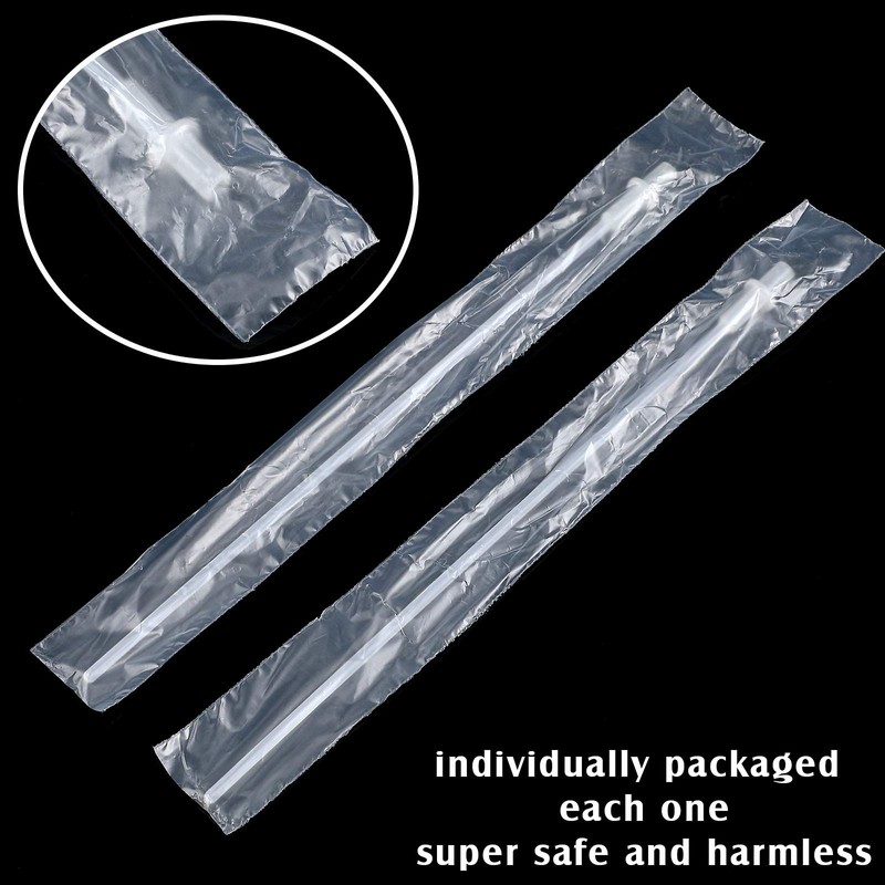 Weewooday 50 Pcs Disposable Artificial Insemination Rods Disposable Breeding Rod