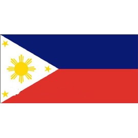Flaggenking Philippines flag, multi-coloured, 150 x 90 x 1 cm, 17007