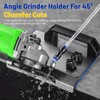 Roucerlin Stainless Steel Angle Grinder Stand for Tile 45° Chamfer