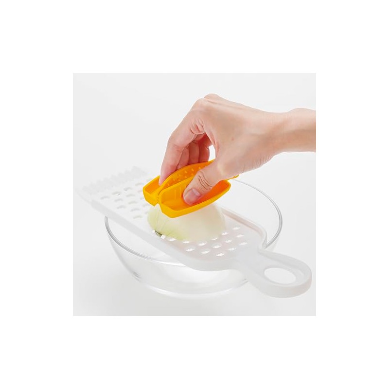 KAI KAI KITCHEN DH8044 Vegetables Tong Shaped Finger Guard Slicer