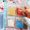 mollensiuer 1Pc Diamond-Paint Beads Storage Book Diamond-Paint Tools Kit Diamond-Paint