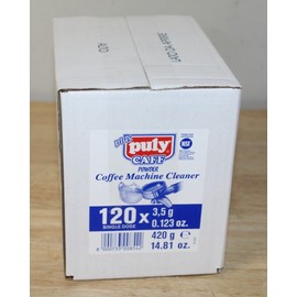 Breville Puly Cafe Plus Powder Coffee Machine Cleaner 120 Single Dose x 3.5g Per Dose