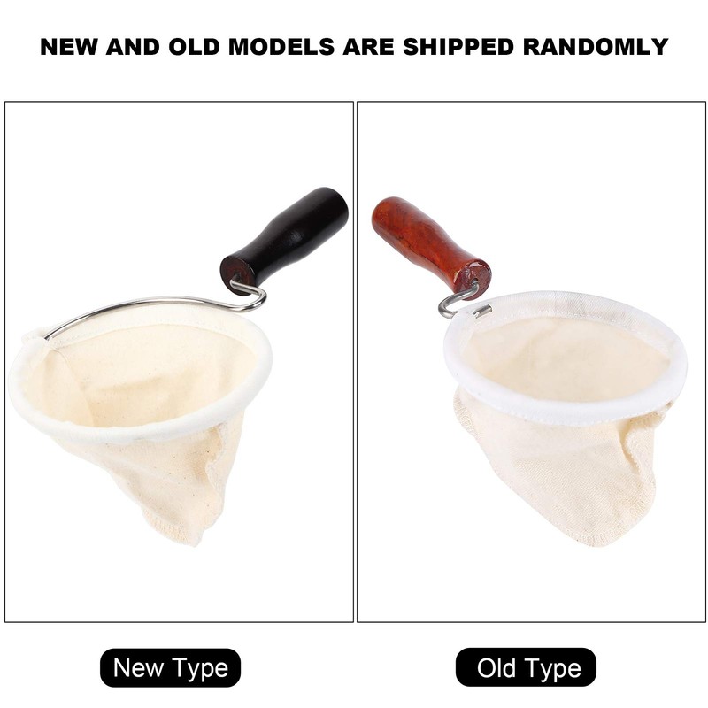 Tea Filters, Cloth Tea Filter Sock Pour Over Coffee Dripper