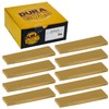 Dura-Gold Premium 1" x 4" Gold Sandpaper Micro Sheets, 220