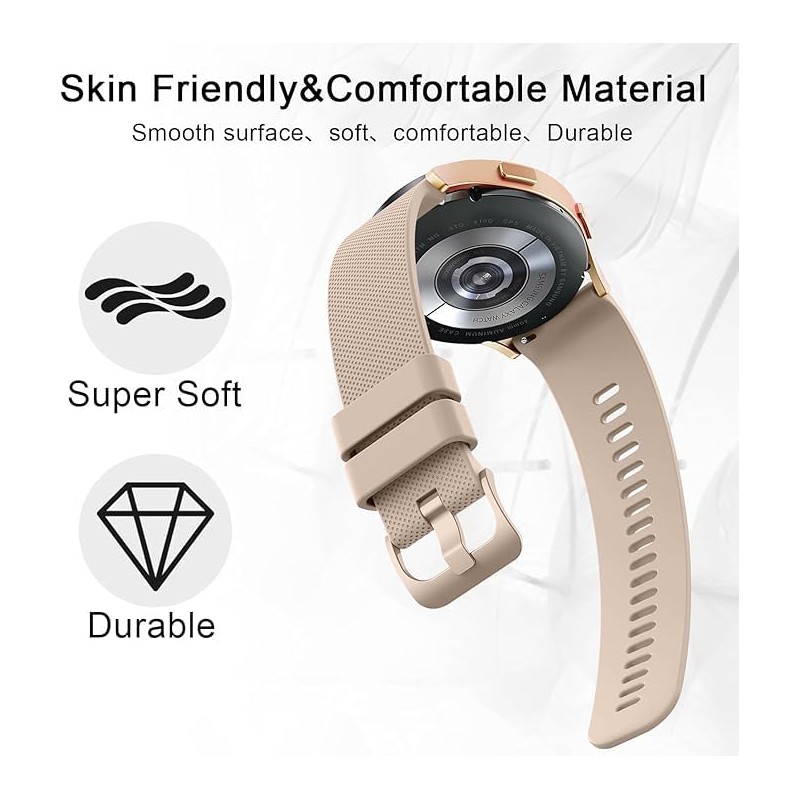 4 Pack Bands Compatible with Garmin Venu Sq / Venu