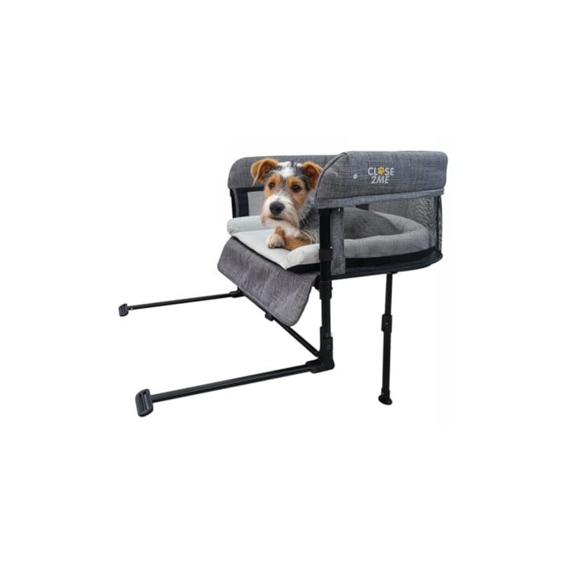 Englacha Close2me Bedside Pet Bed for Cats and Dogs, Elevated