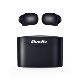Bluetooth Earphones, Bluedio T Elf 2 Wireless Earphones True Wireless Earbuds 5.0 Bluetooth Headphones in-Ear Stereo Sports Headsets with Touch Control, Easy-pair,Total 35 Hours