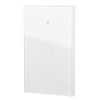 Intelligent WIFI Touch Switch Single Fire 1 Channel White AC