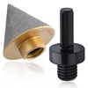 LEONTOOL Diamond Beveling Chamfer Bits 5/8-11" Thread Diamond Countersink Drill