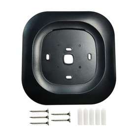 CAMGJORT Black Thermostat Decorative Wall Plate Bracket Compatible with New 2022 Ecobee Smart Thermostat Premium & 2022 Ecobee Smart Thermostat Enhanced (1 Pack)