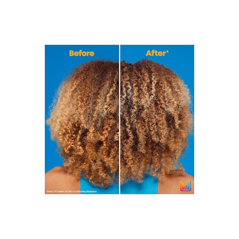 Matrix Brass Off Shampoo Matizador Cabello Castaño 1L