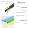 Coloured Heat Shrink Tubing Kit 100 Pieces