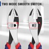 WORKPRO 8” Slip Joint Pliers Tool, Large Soft Grip,Rust Prevention