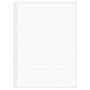 リヒトラブ ツイストリングノート専用リーフ A5 24穴 方眼 1組=30枚入り N1650S