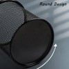 EastyGold Pen Holder Metal Pencil Organizer Mesh Cup Hollow Desktop