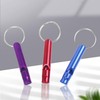 Portable Mini Whistle Keychain with Lanyard for Emergency Self-Defense & Survival Deterrent 50ea