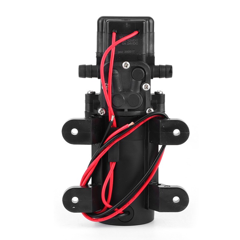 12V DC 1.2GPM 35PSI Diaphragm Pump High Pressure Self Priming
