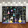 Fitumiw Chemical Science Birthday Party Backdrop 7x5ft Chemical Experiments Science
