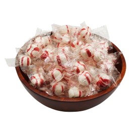 Peppermint Puffs Mint Candy WRAPPED - 1 Pounds-Great For the Candy Jar at Work