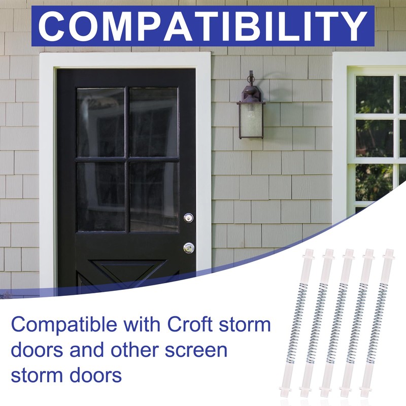 5 Set Storm Door Hinge Pin Kit, Include 10 Hinge