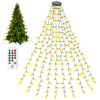 litogo Christmas Tree Lights Mains Powered, 2M 400 LEDs Xmas