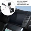 Bluetooth 5.0 AUX IN Audio Cable Adapter with Microphone Replacement