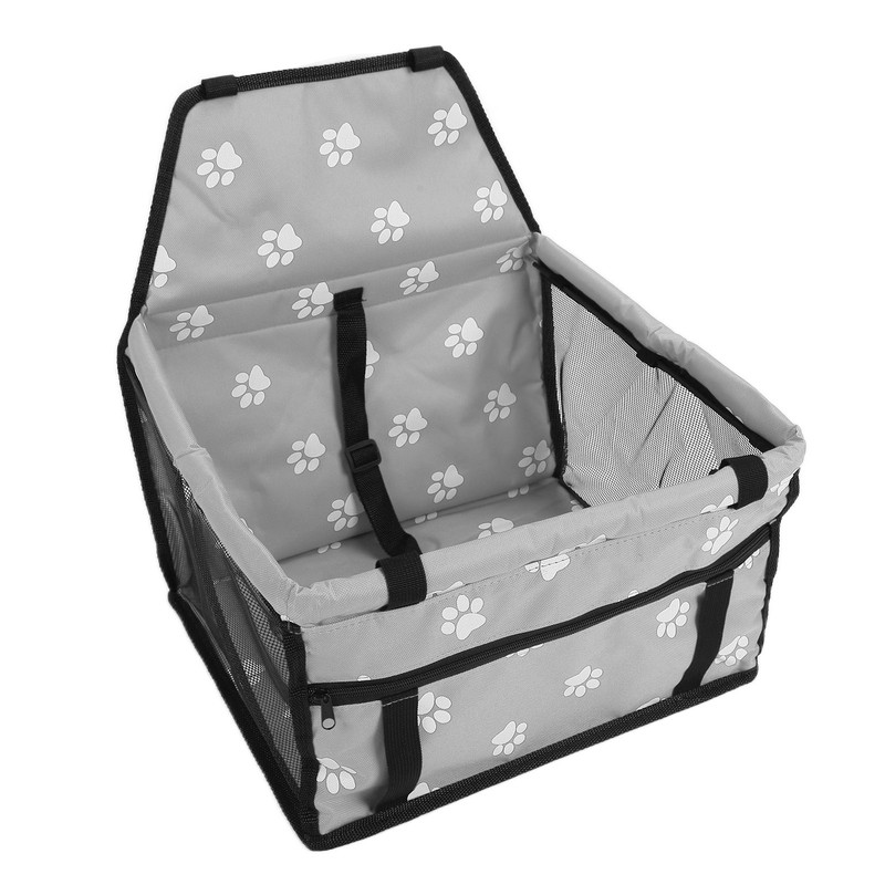 Bear Paw Pattern Pet Carrier Cage Washable Pet Car Travel
