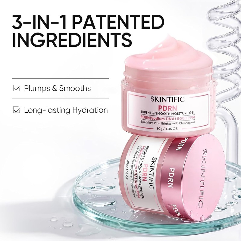 Gel Hidratante PDRN SKINTIFIC 30 g – Hidratación profunda y