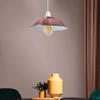 LEDSone Lampshade for Ceiling Light Industrial Replacement Shade Metal Ceiling