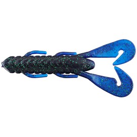 Gambler Lures UC038 Burner Craw Fishing Lure, Blue Tip