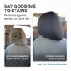 2 PCS Car Seat Headrest Cover, Breathable Stretch Fully Surrounded