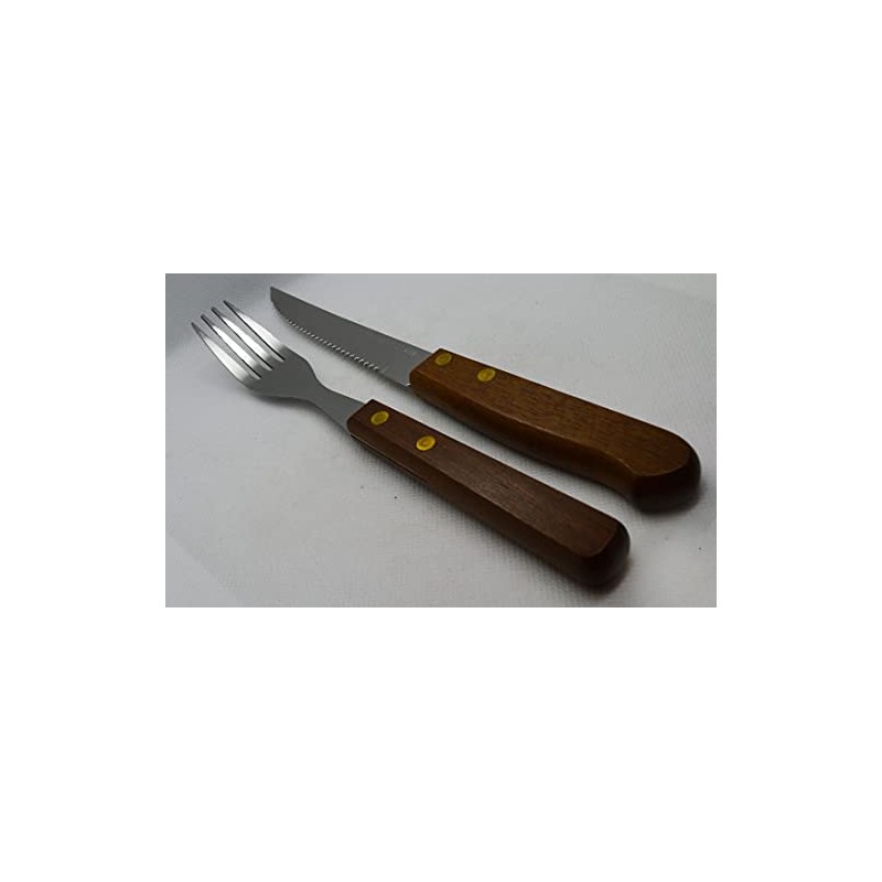 Zodiac 7312 Steak Wood Handle (Pack of 12)