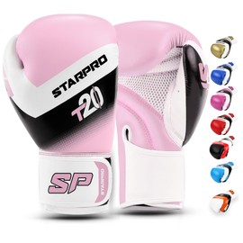 Starpro Boxing Gloves for Strong Punches & Fast KOs - Boxing Gloves Women & Men, Gents & Ladies Boxing Gloves, Womens Boxing Gloves Mens, 10oz Boxing Gloves, 12oz Boxing Gloves & More Sizes