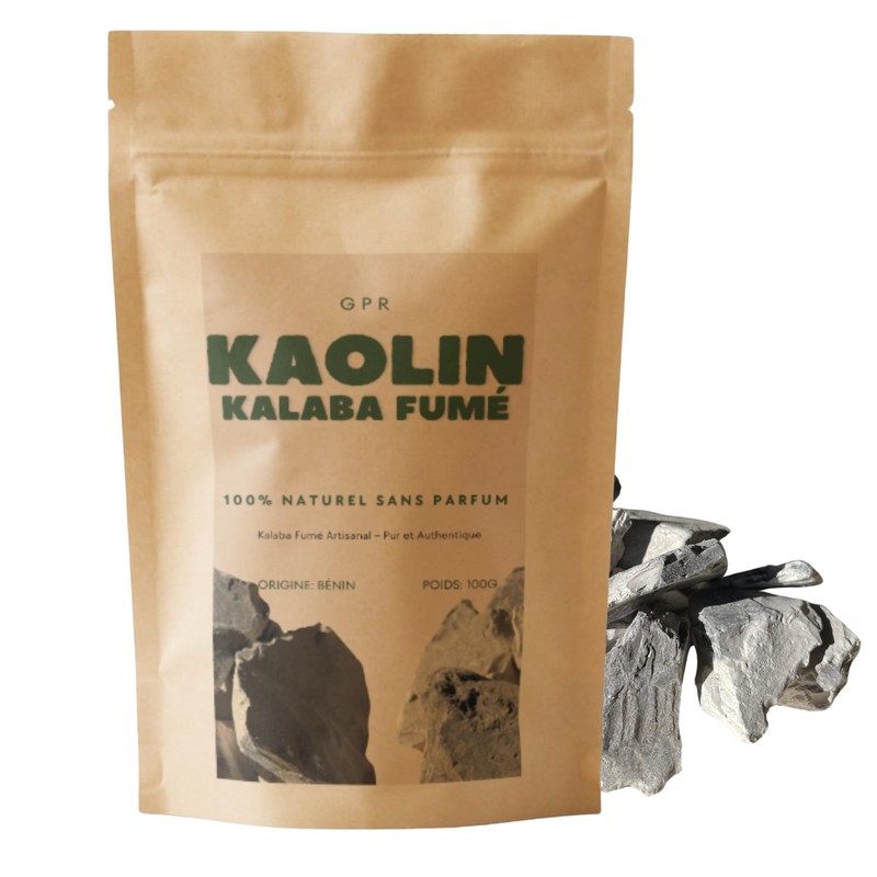 Smoky Kaolin/Kalaba/Mabele/Essbarer Ton/Ton/Calaba - aus Benin