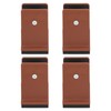 4pcs Adjustable Furniture Risers with Screw Clamp Rubber Bed Couch