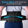 Clever Yellow Premium Back Support Belt, Back Brace, Lumbar Support