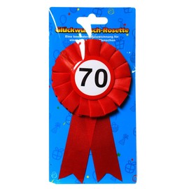 Rosette 70 Traffic Sign Approx. 14 x 8 cm