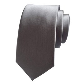 Xiang Ru Necktie, Solid, Business, Work, Washable, Work Commute, Job Hunting, Formal, Casual, Fashionable, Father's Day, Gift, Durable, Gift, Wedding, Birthday, 16 Types, P Silver