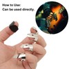 12Pcs Guitar Finger Pick Bass Thumb Protector Instrument Accessory Set