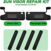 ROMASO 4Pcs Sun Visor Repair Kit for 2007-2017 JEEP WRANGLER
